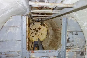Ligne Maginot - SAINT ANTOINE - (Ouvrage d'artillerie) - Bloc 1
Etage supérieur
Cloche GFM