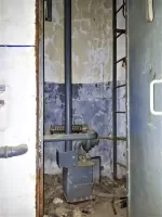 Ligne Maginot - SAINT ANTOINE - (Ouvrage d'artillerie) - Bloc 1
Etage supérieur
Puits de la cloche GFM