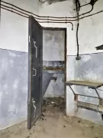 Ligne Maginot - SAINT ANTOINE - (Ouvrage d'artillerie) - Bloc 1
Etage supérieur
Accès à la cloche GFM