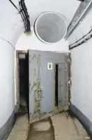 Ligne Maginot - SAINT ANTOINE - (Ouvrage d'artillerie) - Bloc 1
Locaux souterrains
Sas étanche du bloc