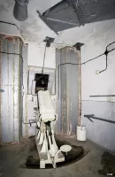 Ligne Maginot - SAINT ANTOINE - (Ouvrage d'artillerie) - Bloc 1
Etage intermédiaire
Chambre de tir Est pour mortier de 81