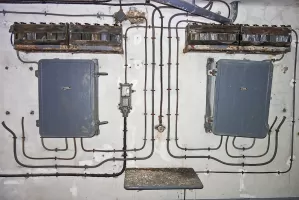 Ligne Maginot - SAINT ANTOINE - (Ouvrage d'artillerie) - Bloc 1
Etage inférieur
PC des mortiers de 75