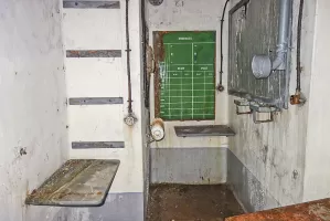 Ligne Maginot - SAINT ANTOINE - (Ouvrage d'artillerie) - Bloc 1
Etage inférieur
PC des mortiers de 81