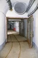 Ligne Maginot - SAINT ANTOINE - (Ouvrage d'artillerie) - Bloc 1
Locaux souterrains
Sas étanche du bloc
