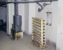 Ligne Maginot - SAINT ANTOINE - (Ouvrage d'artillerie) - Bloc 1
Etage inférieur
Chambre de tir Ouest
Magasin de stockage et de confection des munitions de 81
