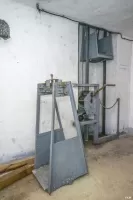 Ligne Maginot - SAINT ANTOINE - (Ouvrage d'artillerie) - Bloc 1
Etage inférieur
Monte-charge pour munitions de 81mm non préparées (chambres de tir Est)