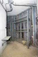 Ligne Maginot - SAINT ANTOINE - (Ouvrage d'artillerie) - Bloc 1
Etage intermédiaire
Chambre pour 12 hommes