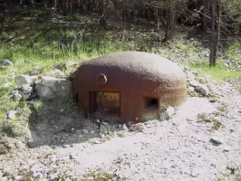 Ligne Maginot - SAINT ANTOINE - (Ouvrage d'artillerie) - Bloc 2
Cloche pour jumelage de mitrailleuses