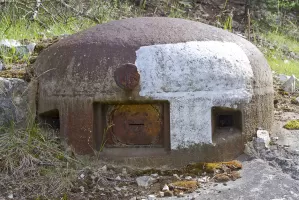 Ligne Maginot - SAINT ANTOINE - (Ouvrage d'artillerie) - Bloc 2
Cloche pour jumelage de mitrailleuses