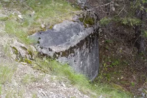 Ligne Maginot - SAINT ANTOINE - (Ouvrage d'artillerie) - Le bloc cheminée 