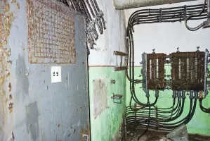 Ligne Maginot - SAINT ANTOINE - (Ouvrage d'artillerie) - Le central téléphonique