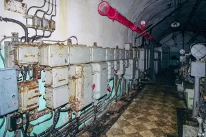 Ligne Maginot - SAINT ANTOINE - (Ouvrage d'artillerie) - L'usine électrique
Le tableau électrique principal de l'ouvrage