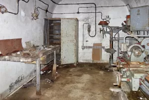 Ligne Maginot - SAINT ANTOINE - (Ouvrage d'artillerie) - L'atelier du Génie