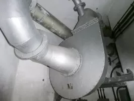 Ligne Maginot - SAINT ANTOINE - (Ouvrage d'artillerie) - Bloc EHM
Etage inférieur
Local de l'aérotherme