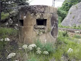 Ligne Maginot - SAINT ANTOINE 3 - (Blockhaus pour arme infanterie) - Les deux créneaux