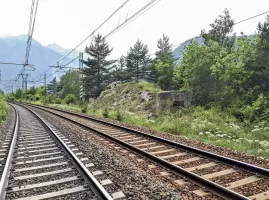 Ligne Maginot - SAINT ANTOINE 2 - (Blockhaus pour arme infanterie) - Le blockhaus 2 et à l'arrière le blockhaus 3