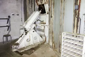 Ligne Maginot - SAINT GOBAIN - (Ouvrage d'infanterie) - Bloc 2
Mortier de 81 de gauche