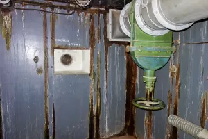 Ligne Maginot - SAINT GOBAIN - (Ouvrage d'infanterie) - Bloc 3
Créneau optique et prise d'air du bloc 2 et 3