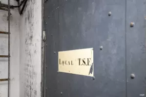 Ligne Maginot - SAPEY - (Ouvrage d'artillerie) - L'entrée mixte de l'ouvrage
Étage inférieur
Local TSF
