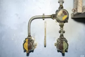 Ligne Maginot - SAPEY - (Ouvrage d'artillerie) - L'entrée mixte de l'ouvrage
Étage inférieur
Local TSF