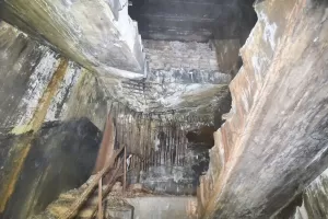 Ligne Maginot - DEPOT - (Abri) - L'escalier