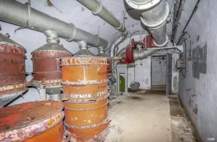 Ligne Maginot - SAPEY - (Ouvrage d'artillerie) - Bloc 4
La salle des filtres du bloc