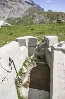 Ligne Maginot - VALLEE ETROITE - (Ouvrage d'infanterie) - Entrée auxiliaire
La trappe d’accès à l’ouvrage  