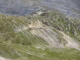 Ligne Maginot - AIGUILLE NOIRE - (Casernement) - Chantier du casernement