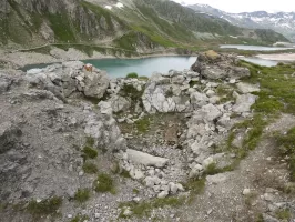 Ligne Maginot - COL DES ROCHILLES - (Cuve pour arme d'infanterie) - 