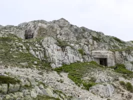 Ligne Maginot - LES ROCHILLES - (Ouvrage d'infanterie) - Entrée principal et issue de secours