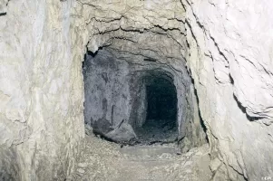 Ligne Maginot - LES ROCHILLES - (Ouvrage d'infanterie) - Galerie au niveau du bloc 1