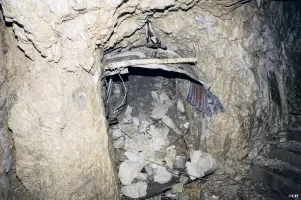 Ligne Maginot - LES ROCHILLES - (Ouvrage d'infanterie) - Galerie au niveau du bloc 1