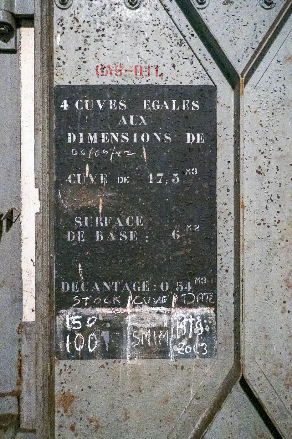 Ligne Maginot - BARBONNET (BT) - (Ouvrage d'artillerie) - Usine
Citernes à mazout - Michel Teiten