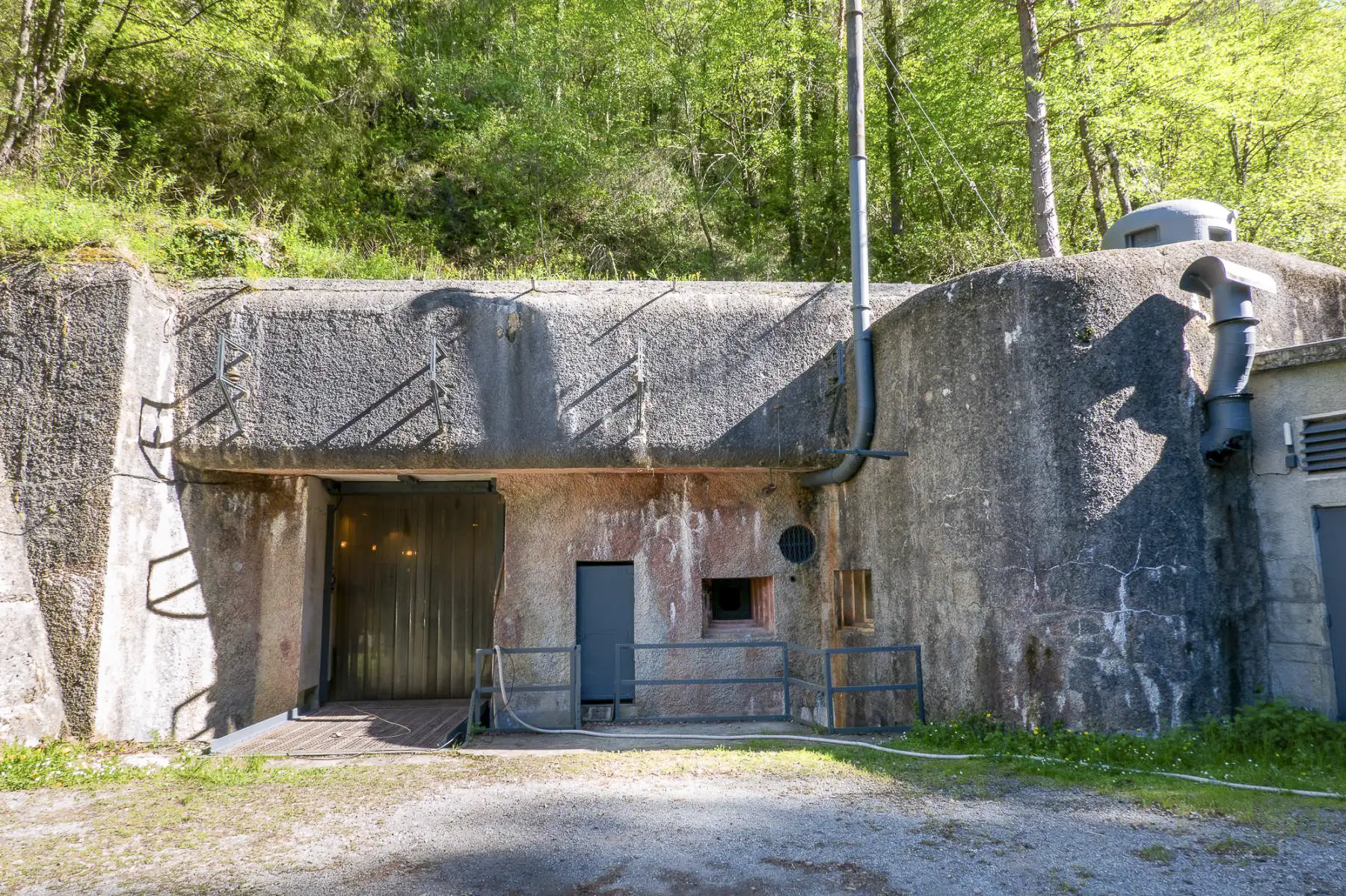 Ligne Maginot - SAINT ROCH (SHR) - (Ouvrage d'artillerie) - Bloc 1
Entrée mixte - Michel Teiten