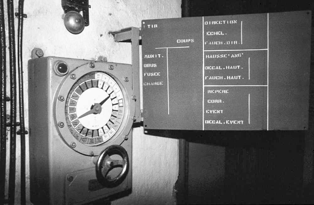 Ligne Maginot - Ouvrage d'artillerie du BARBONNET - Bloc 2
Un transmetteur d'ordres Carpentier