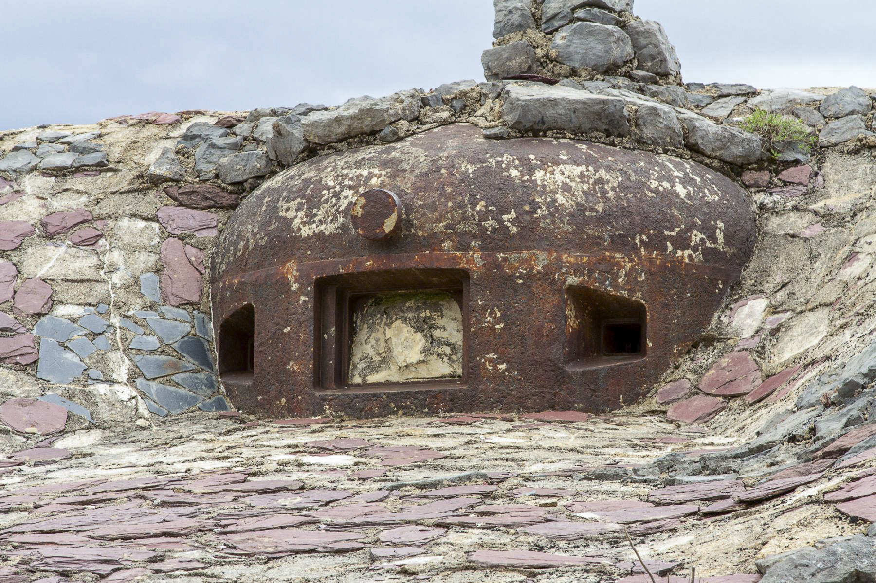 Ligne Maginot - RIMPLAS (RS) - (Ouvrage d'artillerie) - Bloc 3
Cloche JM - Michel Teiten