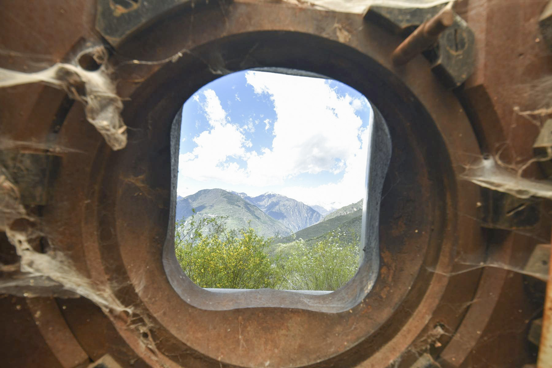 Ligne Maginot - RIMPLAS (RS) - (Ouvrage d'artillerie) - Bloc 4
Cloche JM - Ludovic KNAPP