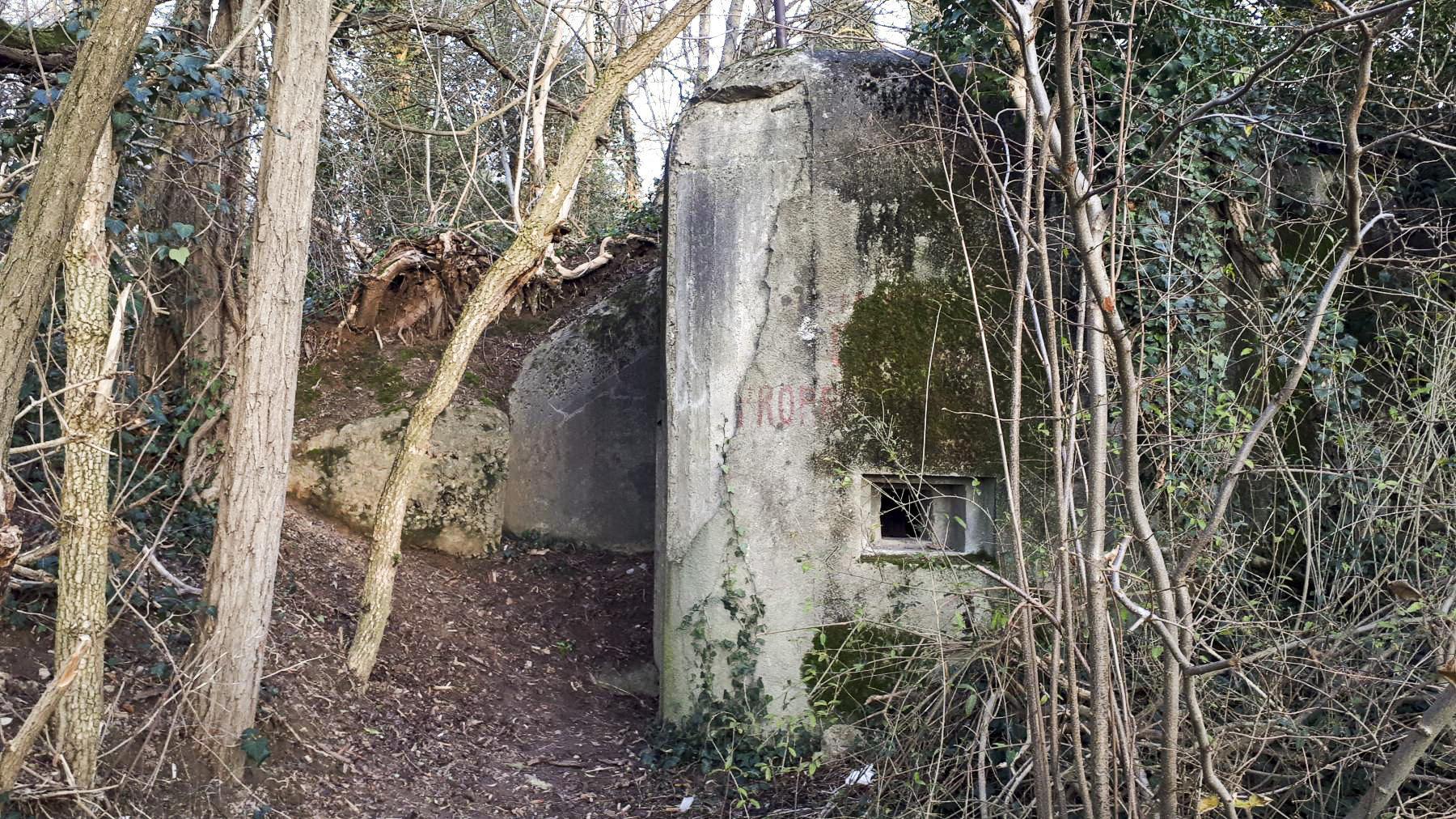Ligne Maginot - A33 - (Observatoire d'artillerie) - Entrée de l'observatoire - Gregory Fuchs