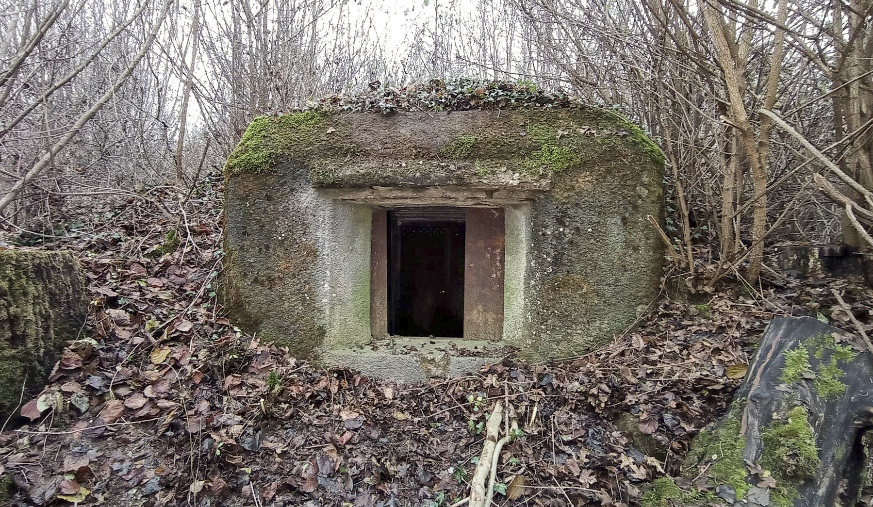 Ligne Maginot - C4 - EICHHOLTZ 2 - (Blockhaus pour canon) - Créneau pour canon de 25 mm