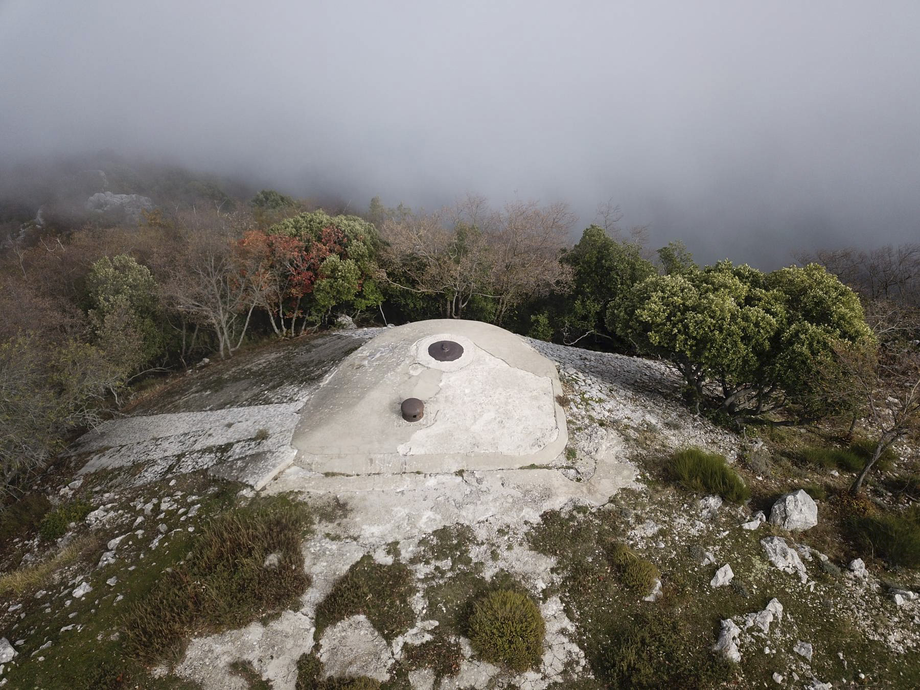 Ligne Maginot - PIC DE GARUCHE - (Observatoire d'artillerie) - 