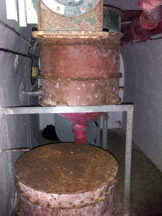 Ligne Maginot - PIC DE GARUCHE - (Observatoire d'artillerie) - Le système de filtration-ventilation de l'ouvrage