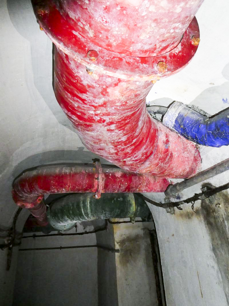 Ligne Maginot - PIC DE GARUCHE - (Observatoire d'artillerie) - Local des filtres/ventilation