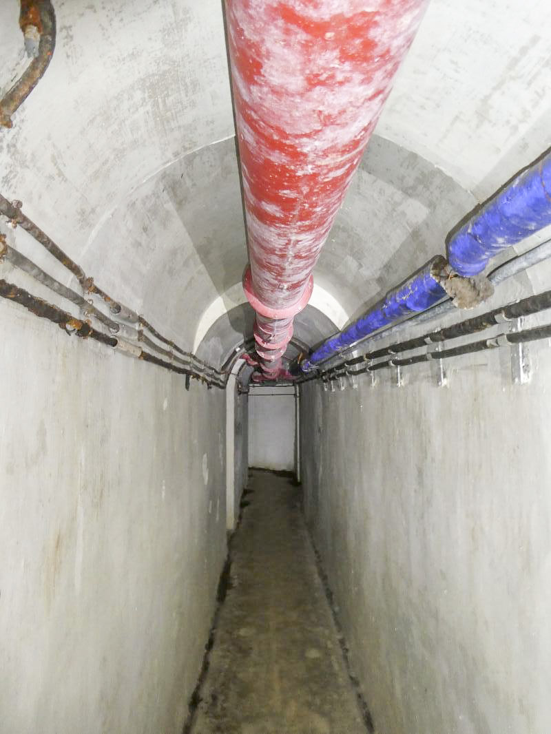 Ligne Maginot - PIC DE GARUCHE - (Observatoire d'artillerie) - Couloir central