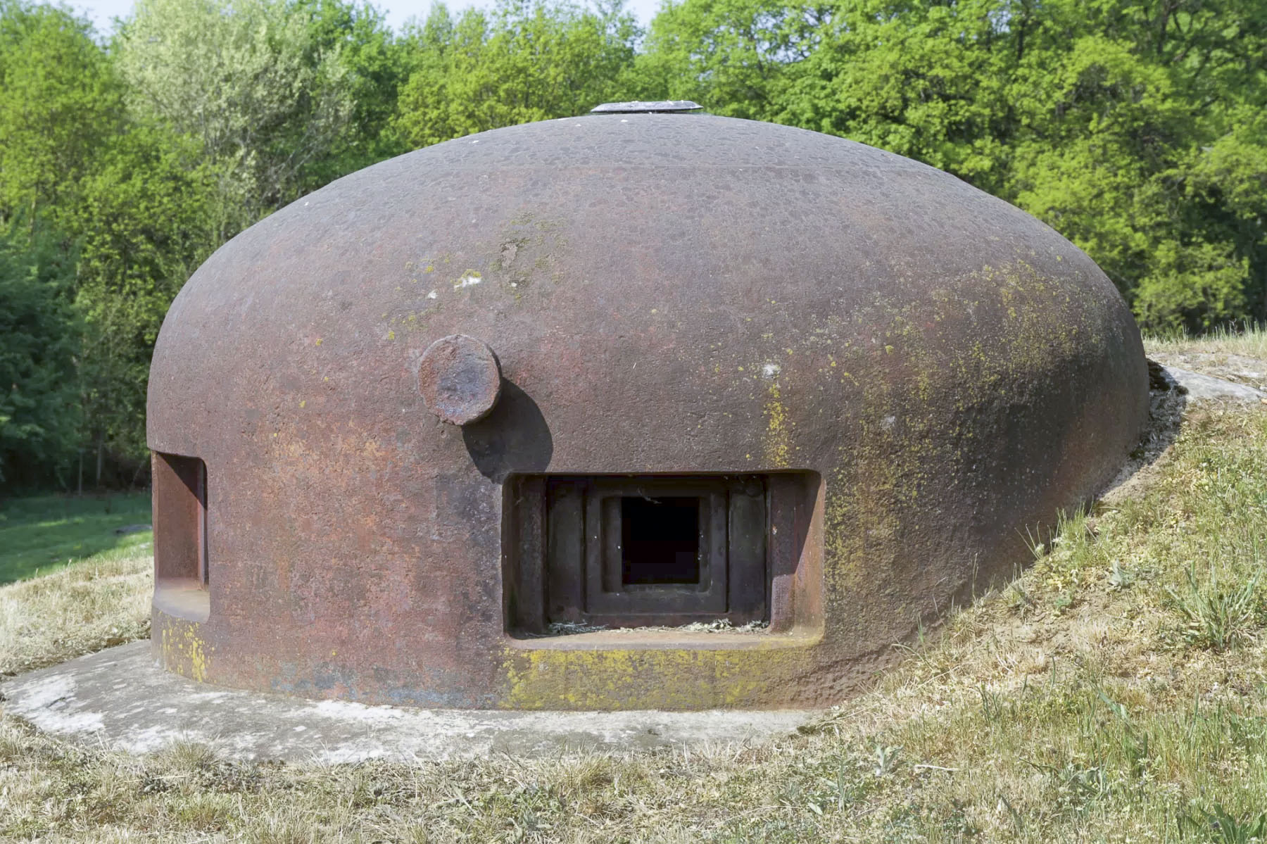 Ligne Maginot - IMMERHOF - A10 - (Ouvrage d'infanterie) - Bloc entrée
Cloche GFM - Michel Teiten