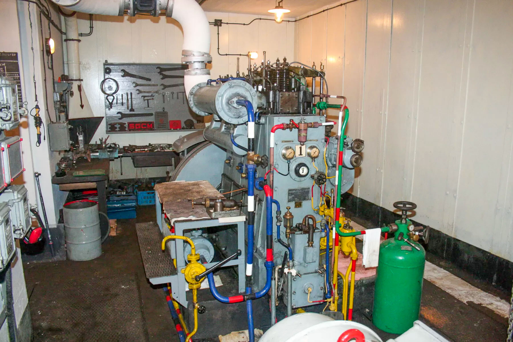 Ligne Maginot - IMMERHOF - A10 - (Ouvrage d'infanterie) - Usine électrique - Michel Teiten