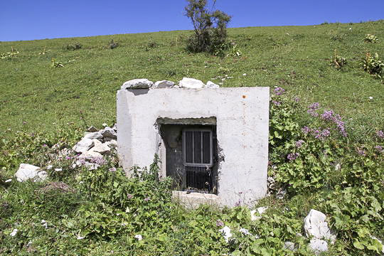 Ligne Maginot - PLAN CAVAL - (Chambre de coupure) - Vue de la boite de coupure
