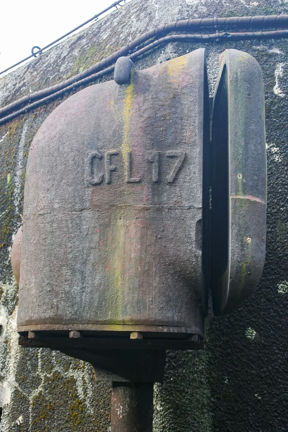 Ligne Maginot - BOIS KARRE - A12 - (Ouvrage d'infanterie) - Gros plan du projecteur blindé - Michel Teiten