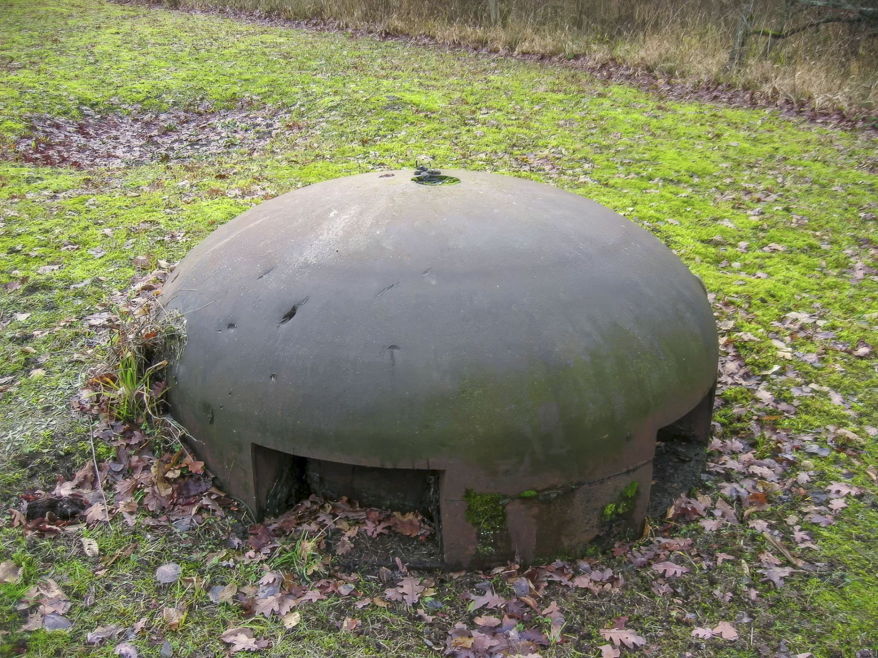 Ligne Maginot - BOIS KARRE - A12 - (Ouvrage d'infanterie) - Cloche factice près de l'ouvrage - Michel Teiten