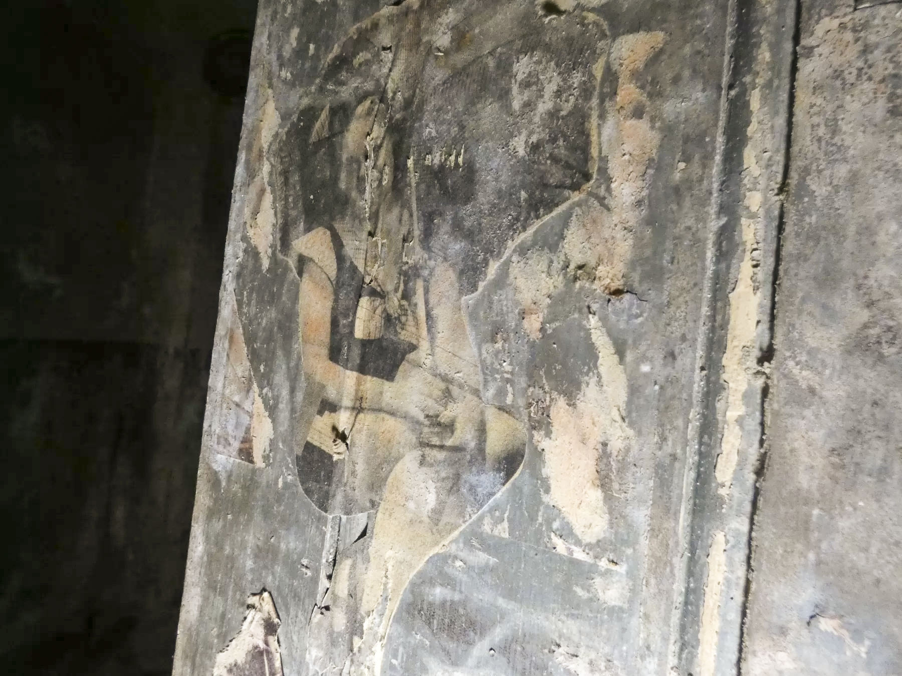 Ligne Maginot - RIPPERT - X13 (QUARTIER KARRE - II/168°RIF) - (Abri) - Les photos d'époque collées sur la porte du magasin. - STENGER Mathieu