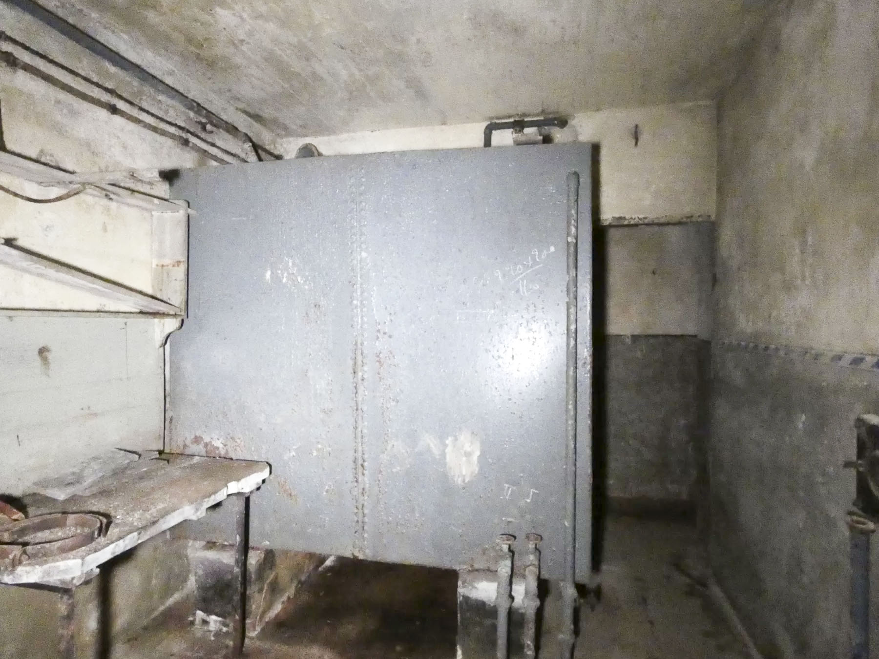 Ligne Maginot - RIPPERT - X13 (QUARTIER KARRE - II/168°RIF) - (Abri) - Le réservoir d'eau de l'usine. - STENGER Mathieu